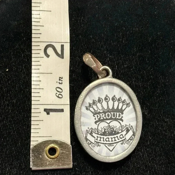 Pick Up Sticks Jewelry Proud Mama Charm. Two sided. Retired design. - Picture 3 of 3